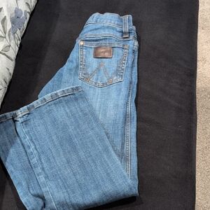 Wrangler Retro Relaxed Boot Jeans - Classic Blue